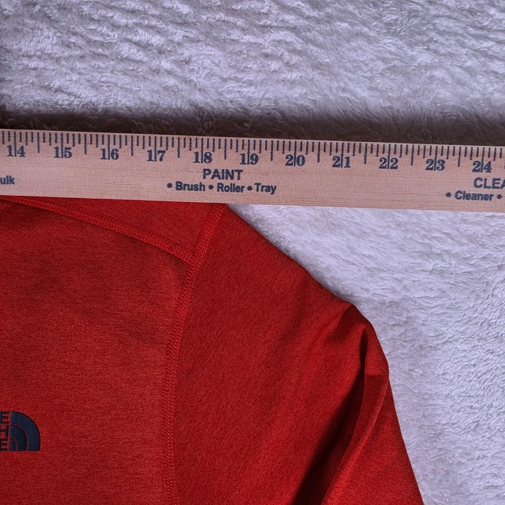 NEW The North Face Canyonlands Mens M/M Orange Stretch Full Zip L/S NF0A7V64D8E